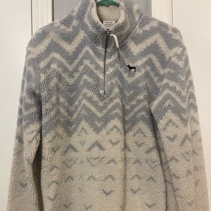 Pink (VS) teddy jacket